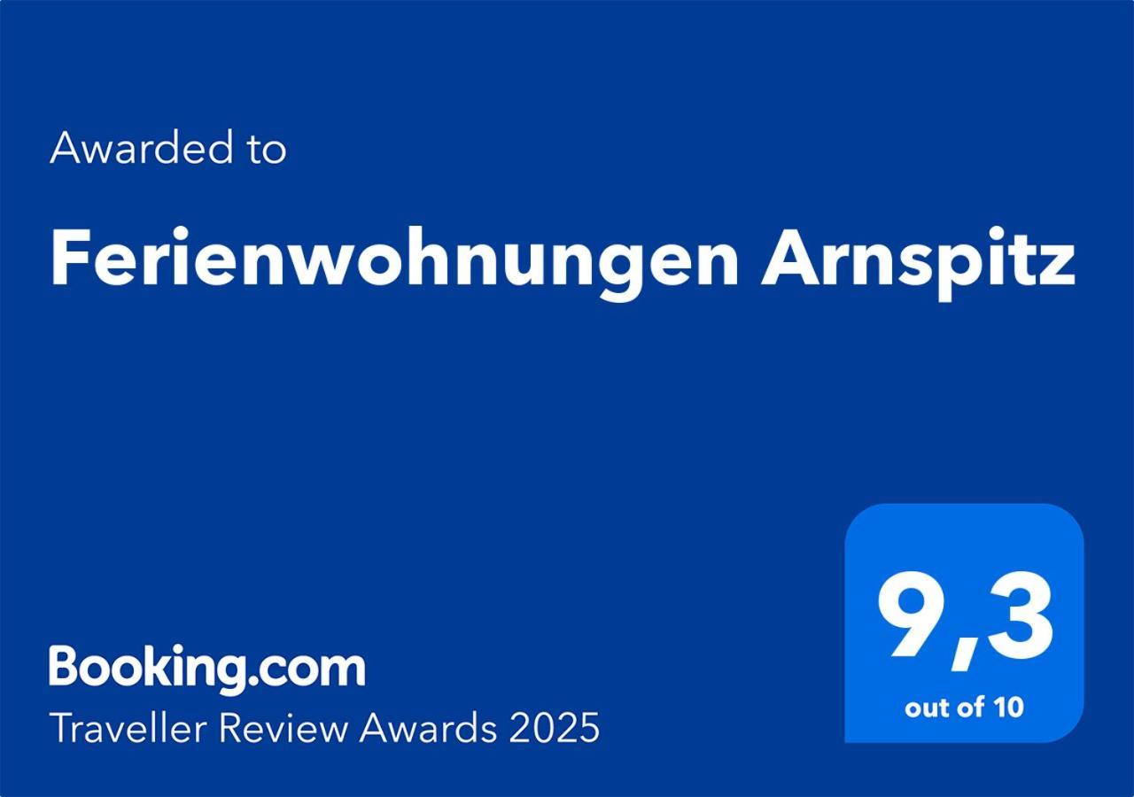 Ferienwohnungen Arnspitz Krun Ngoại thất bức ảnh
