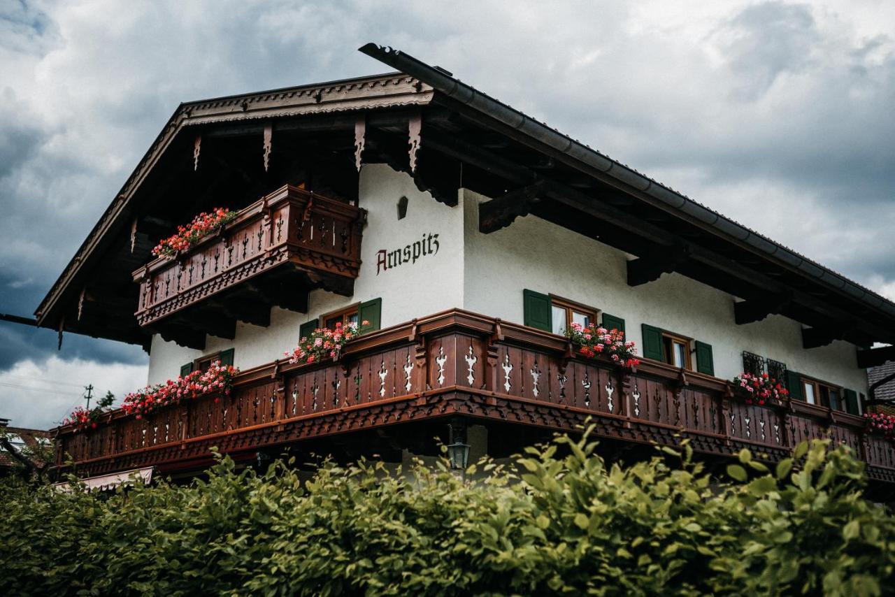 Ferienwohnungen Arnspitz Krun Ngoại thất bức ảnh